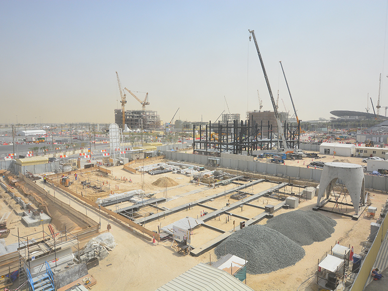 السحر اللامتناهي لرحابة المكان داخل الجناح المخروطي النمساوي في إكسبو 2020